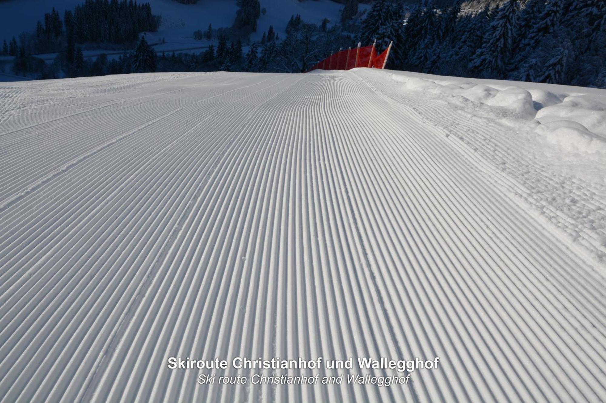 Ski In-Ski Out - Gaestehaeuser Saalbach-Hinterglemm - Wallegghof Christianhof Exteriör bild